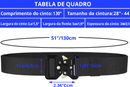 Cinto Tático Ajustável com Fivela Rápida